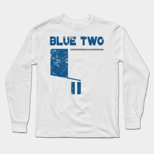 Blue 2 Long Sleeve T-Shirt